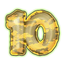 Symbol 10 in Big Bass Mission Fishin