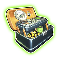 Symbol Tackle Box in Big Bass Mission Fishin